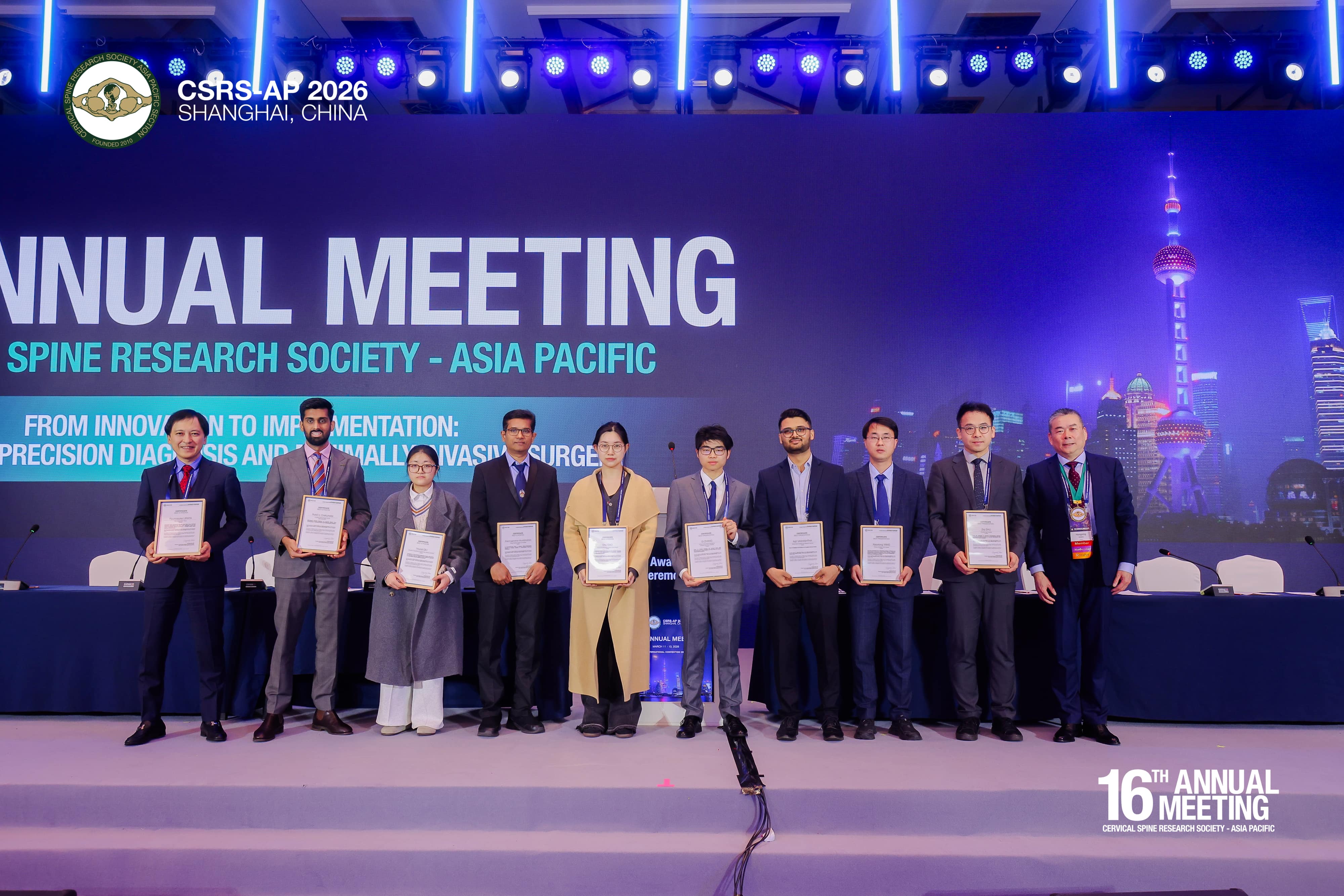 CSRSーAP2026にて最優秀賞を受賞しました！